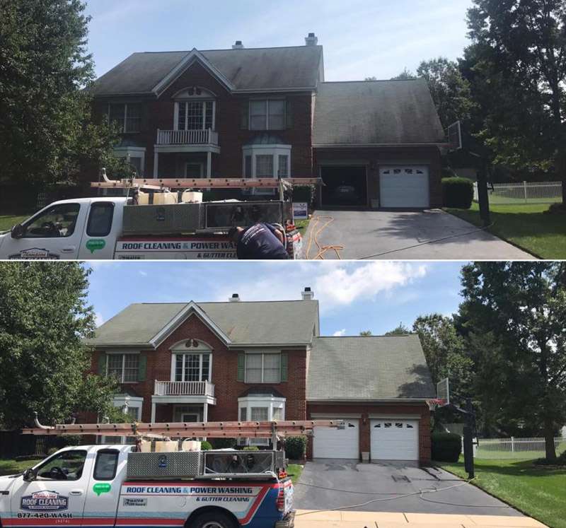 NJ Soft Roof Cleaning, Shrewsbury NJ 07702Wash Roof Cleaning