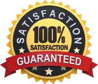 100% customer satisfaction guaranteed