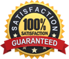 100% customer satisfaction guaranteed