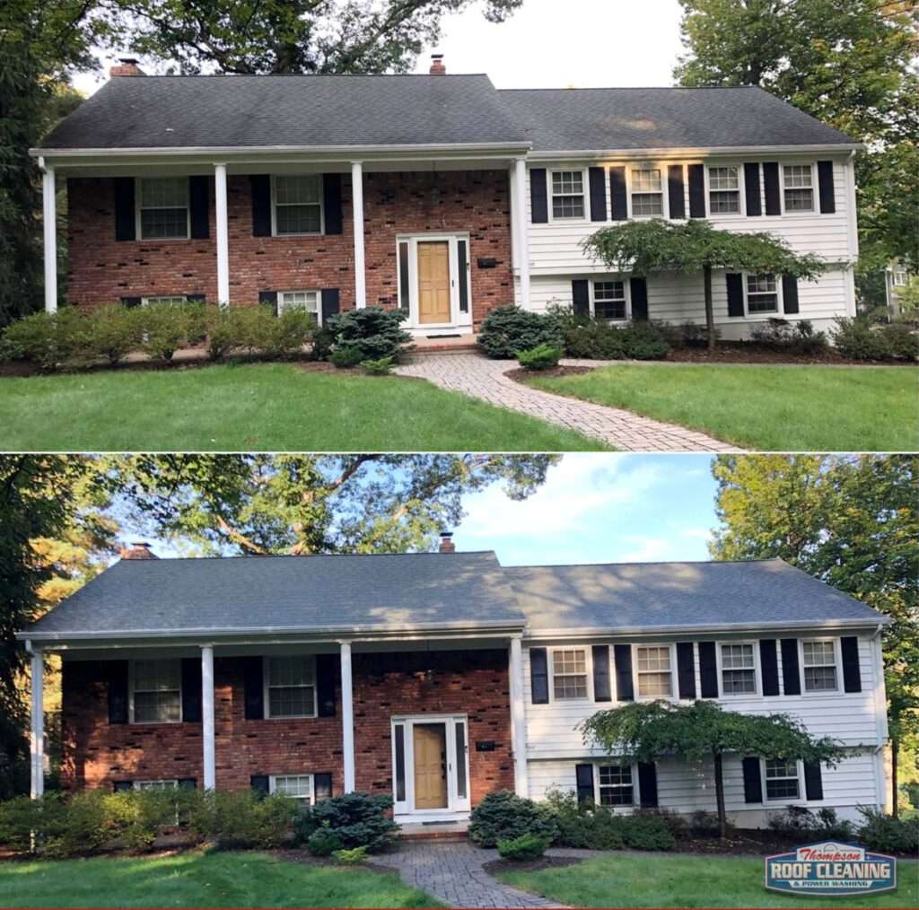 Shingle Roof Cleaning, Monroe NJ 08831