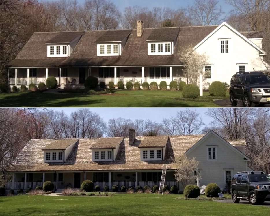 NJ Cedar Roof Cleaning & Restoration Services Since 1996!