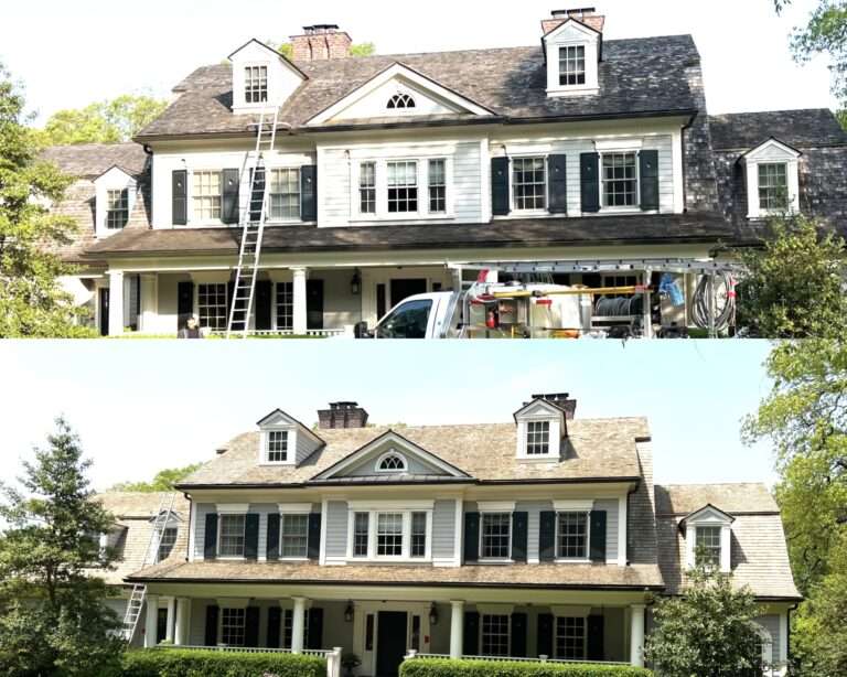 Cedar Roof Cleaning in Morristown NJ 07960