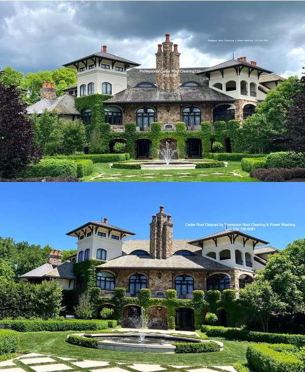 Cedar Roof Cleaning in Morristown NJ 07960