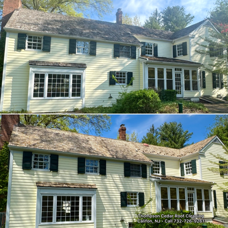 Cedar Roof Cleaning, Califon NJ 07830