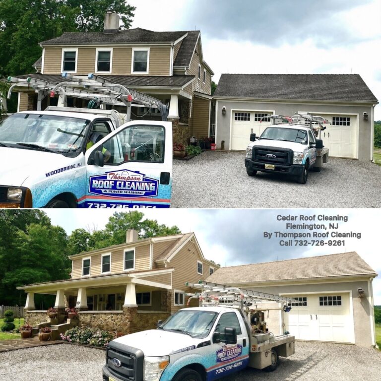 Cedar Roof Cleaning, Flemington NJ 08822