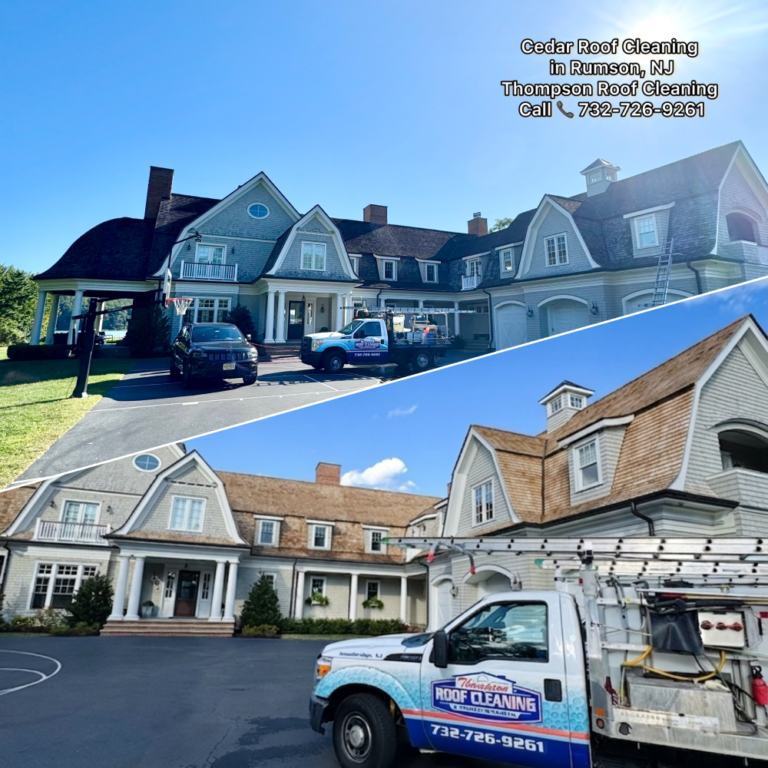 Cedar Roof Cleaning, Rumson NJ 07760