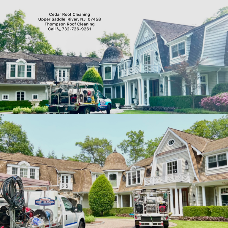 Cedar Roof Cleaning, Upper Saddle River NJ 07458