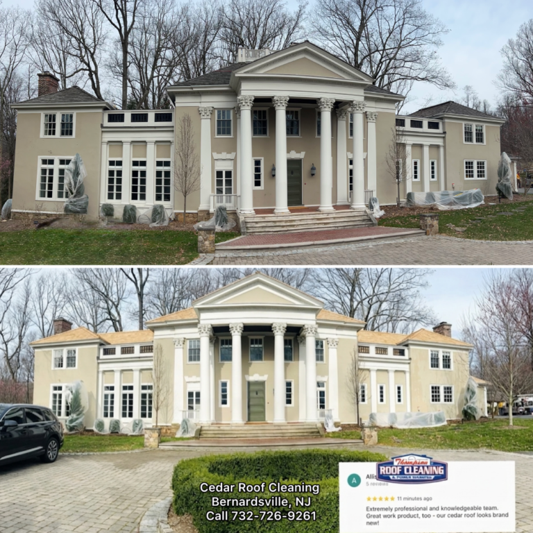 Cedar Roof Washing, Bernardsville NJ 07924