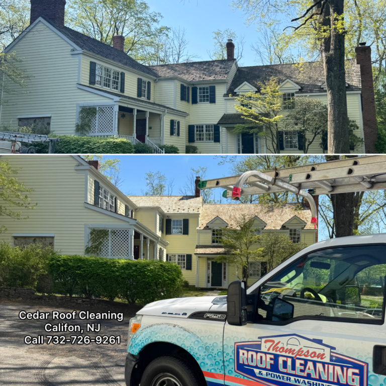 Cedar Roof Washing, Califon NJ 07830
