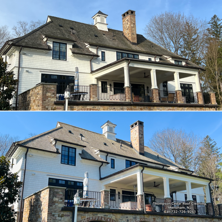 Cedar Roof Washing, Mendham NJ 07960