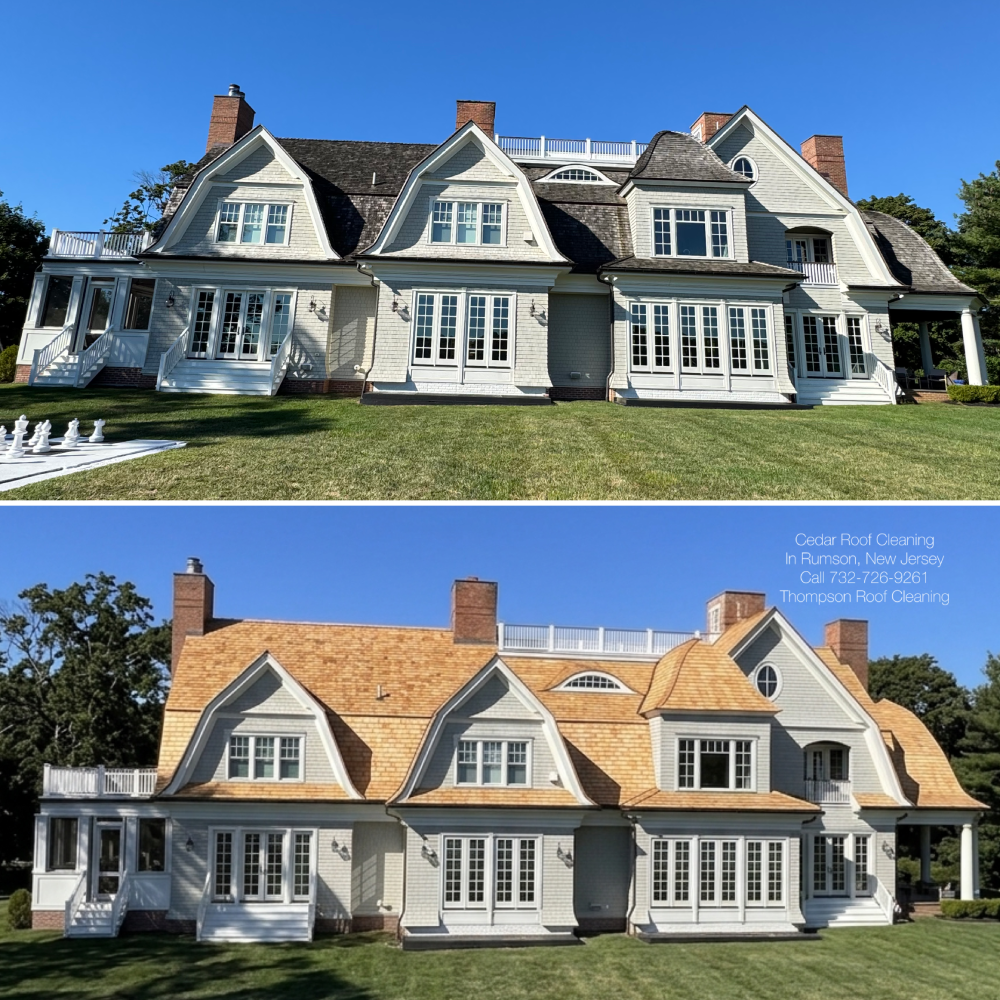 Cedar Roof Washing, Rumson NJ 07760