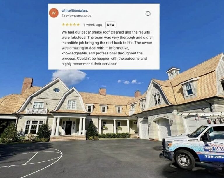 Cedar Roof Washing, Upper Saddle River NJ 07458