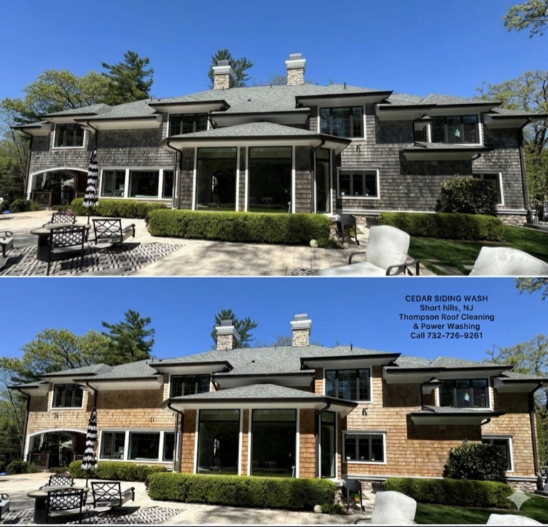 Cedar Siding Wash, Short Hills NJ 07078